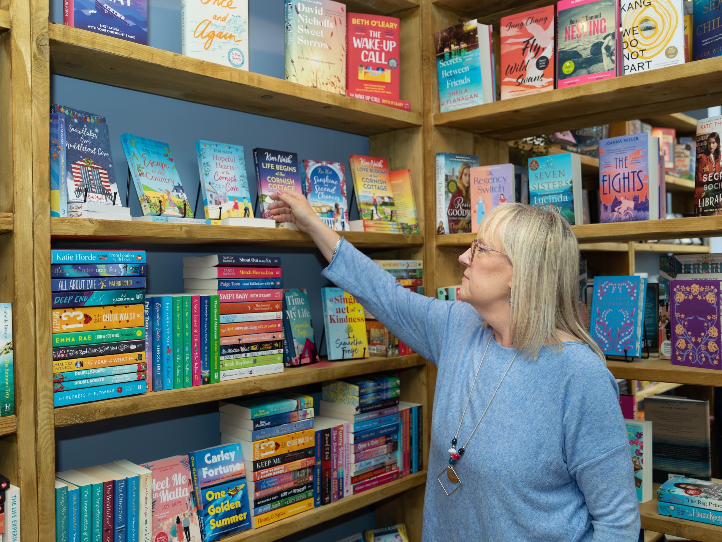 A life made of books: Kim Nash on living her dream and the graft that made it possible